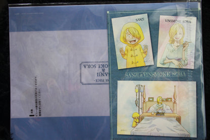 SANJI & SORA ~ ONE PIECE // CLEAR FILE + STICKERS