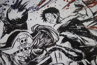LUFFY VS BUGGY ~ ONE PIECE // ART BOARD