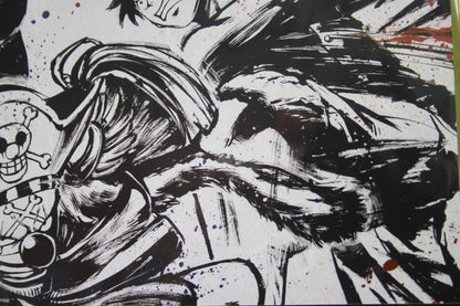 LUFFY VS BUGGY ~ ONE PIECE // ART BOARD