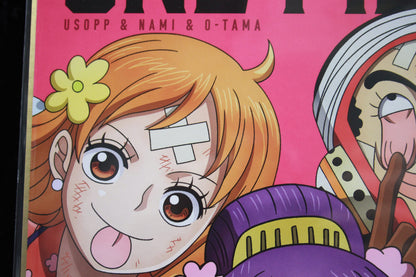 O-TAMA, NAMI & USSOP ~ ONE PIECE // ART BOARD