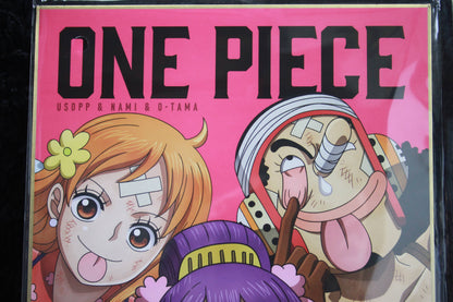 O-TAMA, NAMI & USSOP ~ ONE PIECE // ART BOARD