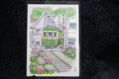 KAMAKURA & FUJISAWA // POSTCARDS ILLUSTRATION STYLE