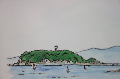 KAMAKURA & FUJISAWA // POSTCARDS ILLUSTRATION STYLE