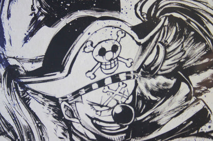 LUFFY VS BUGGY ~ ONE PIECE // ART BOARD
