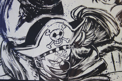 LUFFY VS BUGGY ~ ONE PIECE // ART BOARD