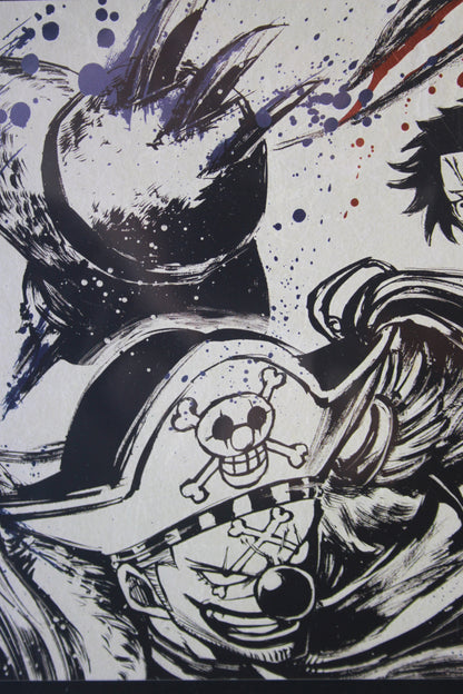 LUFFY VS BUGGY ~ ONE PIECE // ART BOARD