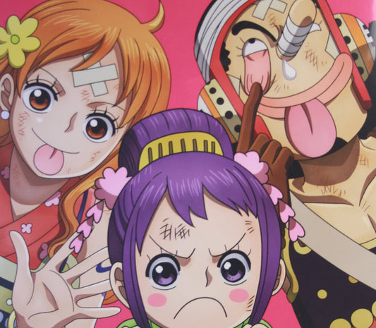 O-TAMA, NAMI & USSOP ~ ONE PIECE // ART BOARD