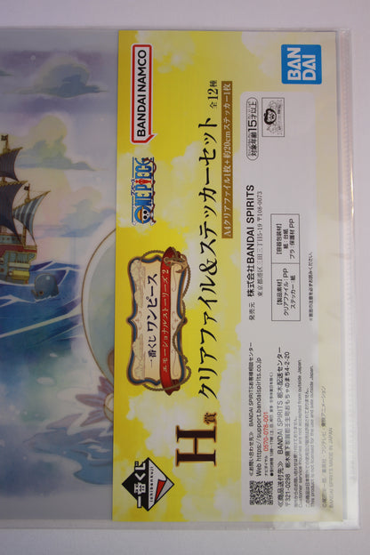 BROOK & LABOON ~ ONE PIECE // CLEAR FILE + STICKERS