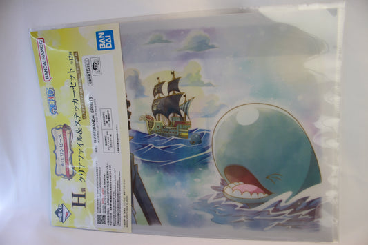 BROOK & LABOON ~ ONE PIECE // CLEAR FILE + STICKERS