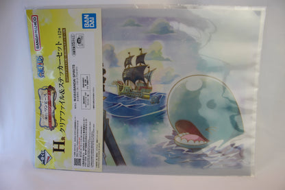 BROOK & LABOON ~ ONE PIECE // CLEAR FILE + STICKERS