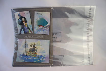 BROOK & LABOON ~ ONE PIECE // CLEAR FILE + STICKERS