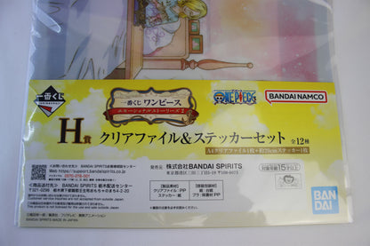 SANJI & SORA ~ ONE PIECE // CLEAR FILE + STICKERS