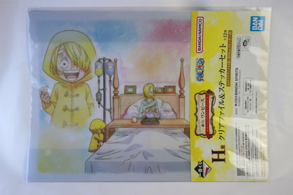 SANJI & SORA ~ ONE PIECE // CLEAR FILE + STICKERS