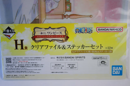SANJI & SORA ~ ONE PIECE // CLEAR FILE + STICKERS