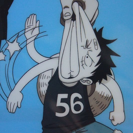 LUFFY & GARP ~ ONE PIECE // CLEAR FILE + STICKERS