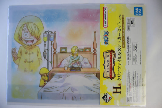 SANJI & SORA ~ ONE PIECE // CLEAR FILE + STICKERS