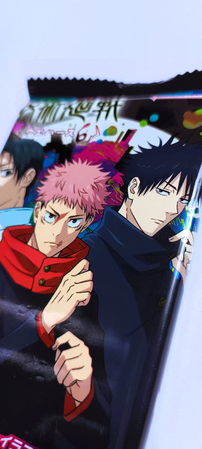 JUJUTSU KAISEN ★ WAFER + CARD PACK ★ LOG.6 // BANDAI