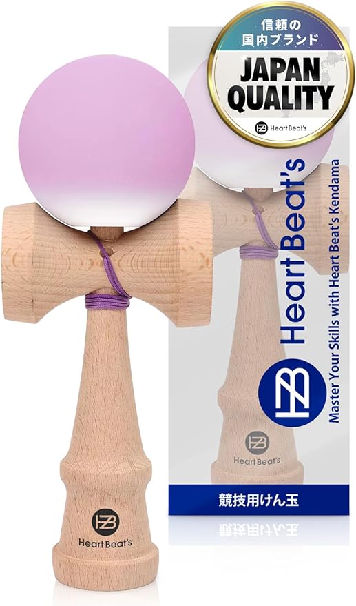 KENDAMA ★ TRADITIONAL JAPANESE WOOD TOY // HEART BEAT'S