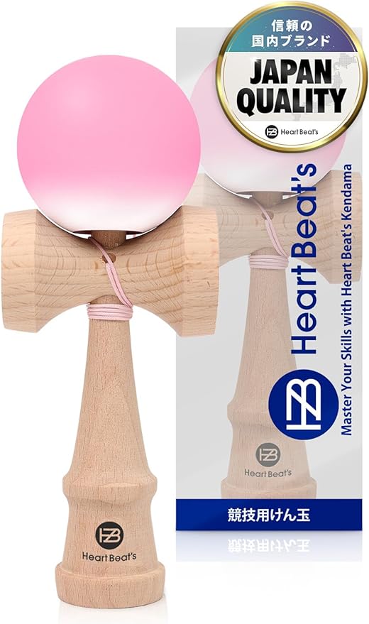 KENDAMA ★ TRADITIONAL JAPANESE WOOD TOY // HEART BEAT'S
