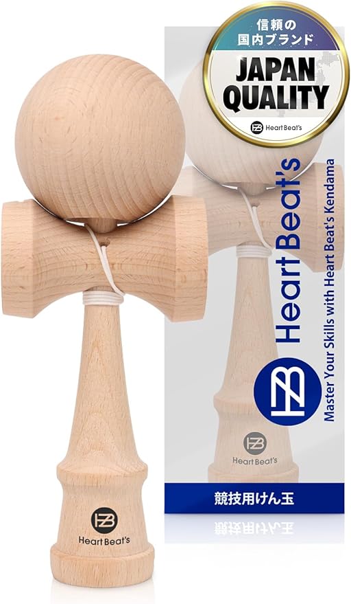 KENDAMA ★ TRADITIONAL JAPANESE WOOD TOY // HEART BEAT'S