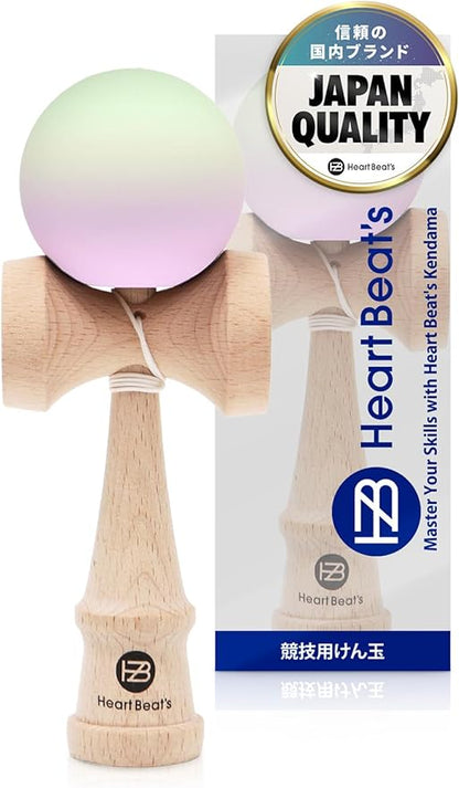 KENDAMA ★ TRADITIONAL JAPANESE WOOD TOY // HEART BEAT'S