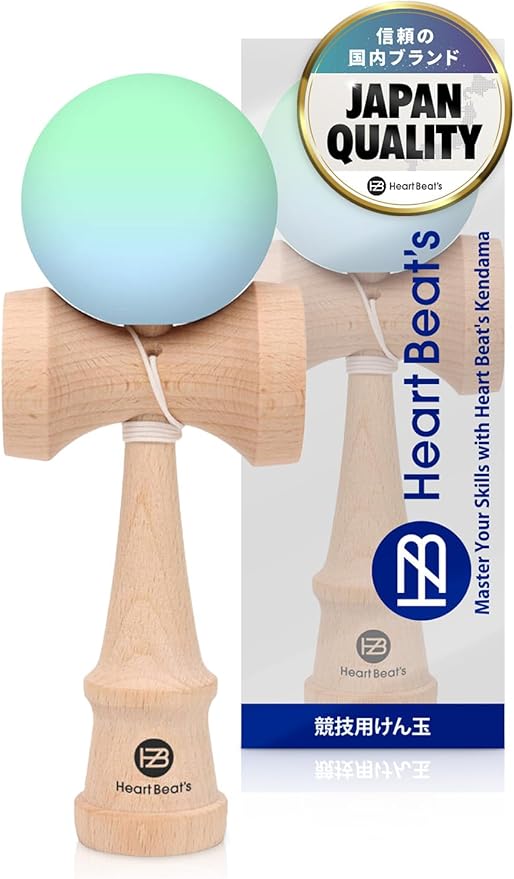 KENDAMA ★ TRADITIONAL JAPANESE WOOD TOY // HEART BEAT'S