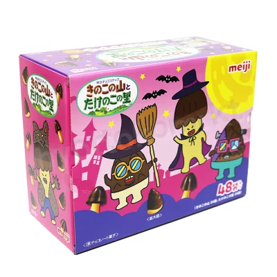 KINOKO NO YAMA & TAKENOKO NO SATO ★ CHOCOLATE ASSORTMENT ★ HALLOWEEN EDITION // MEIJI