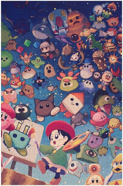 KIRBY ★ WOOD JIGSAW PUZZLES // NINTENDO