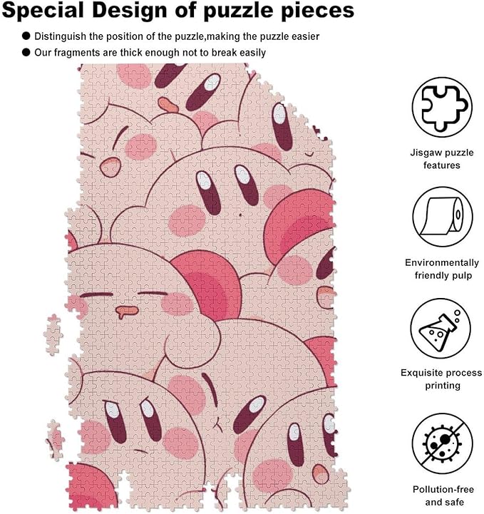 KIRBY ★ WOOD JIGSAW PUZZLES // NINTENDO