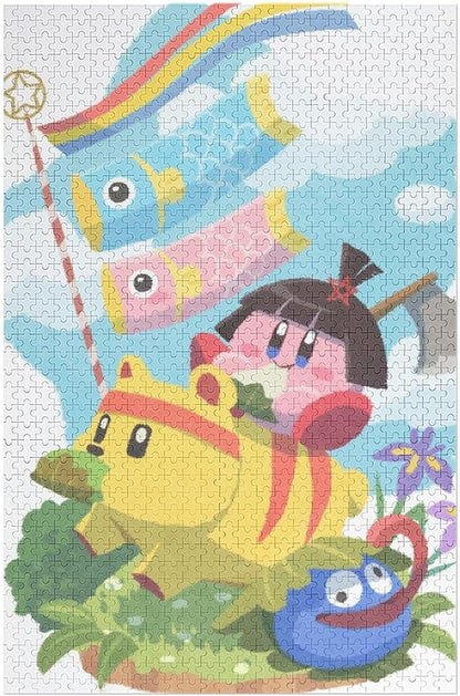 KIRBY ★ WOOD JIGSAW PUZZLES // NINTENDO