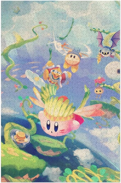 KIRBY ★ WOOD JIGSAW PUZZLES // NINTENDO