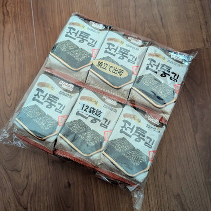 SEAWEED SEASONED ★ TRADITIONAL KOREAN GRILLED NORI // FOOD PLANNER