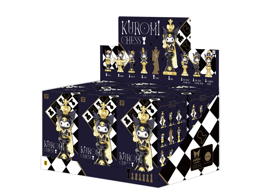 KUROMI ★ CHESS PIECES ★ BLIND BOX FIGURINES // TOPTOY
