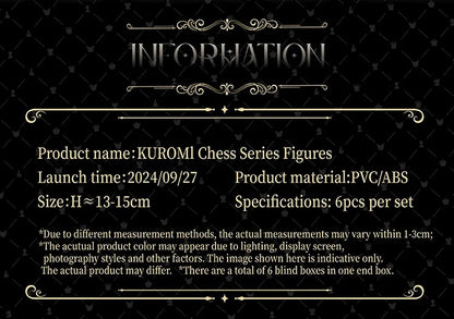 KUROMI ★ CHESS PIECES ★ BLIND BOX FIGURINES // TOPTOY
