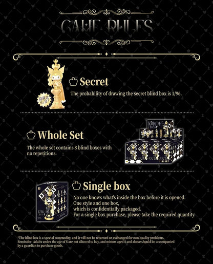 KUROMI ★ CHESS PIECES ★ BLIND BOX FIGURINES // TOPTOY