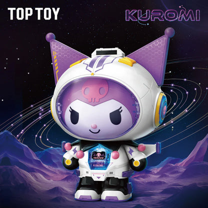 KUROMI ★ VOYAGE ★ SEMI-NECHANICAL BUILDING BLOCKS FIGURINE ★ 400+PCS // SANRIO X TOPTOY