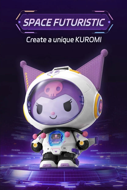 KUROMI ★ VOYAGE ★ SEMI-NECHANICAL BUILDING BLOCKS FIGURINE ★ 400+PCS // SANRIO X TOPTOY