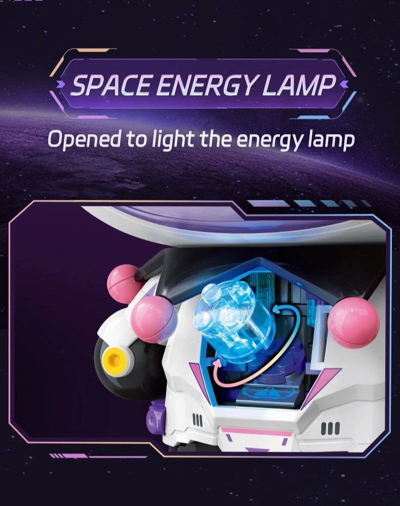 KUROMI ★ VOYAGE ★ SEMI-NECHANICAL BUILDING BLOCKS FIGURINE ★ 400+PCS // SANRIO X TOPTOY