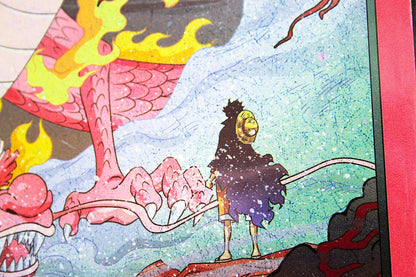 LUFFY & MOMONOSUKE ~ ONE PIECE ~ ICHIBAN KUJI [E] X BANDAI // ART BOARD