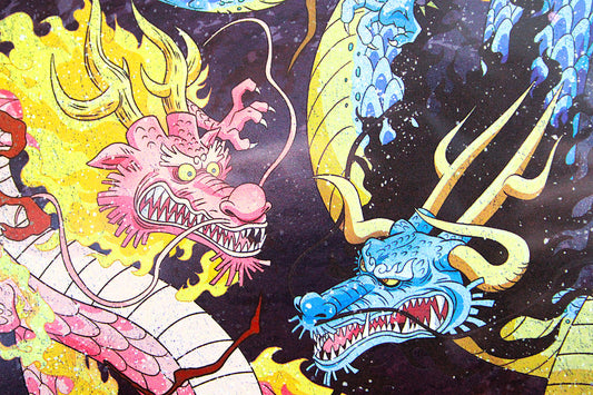 MOMONOSUKE VS KAIDO ~ ONE PIECE ~ ICHIBAN KUJI [E] X BANDAI // ART BOARD