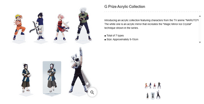 NARUTO ~ ICHIBAN KUJI X BANDAI // PRIZE DRAW