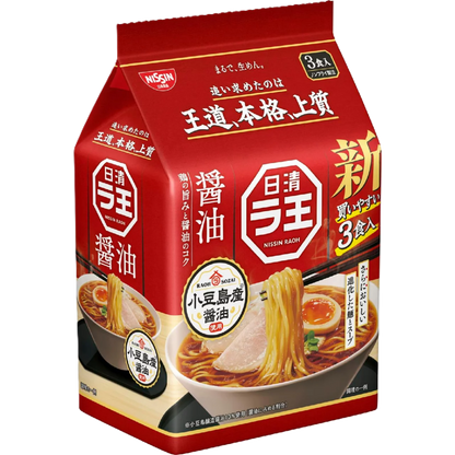 NISSIN RAOH ~ SHODOSHIMA'S SOY SAUCE // RAMEN