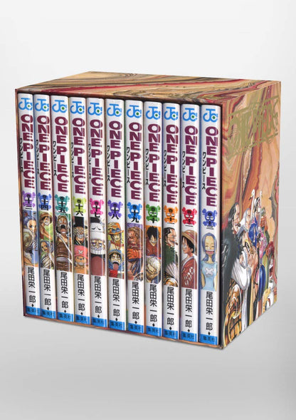 ONE PIECE ★ MANGA ★ PAPERBACK ★ BOX 1 ~ 10 ★ JAPANESE EDITION // AUTHOR: EIICHIRO ODA
