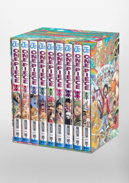 ONE PIECE ★ MANGA ★ PAPERBACK ★ BOX 1 ~ 10 ★ JAPANESE EDITION // AUTHOR: EIICHIRO ODA