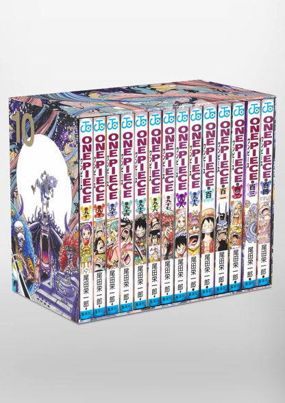 ONE PIECE ★ MANGA ★ PAPERBACK ★ BOX 1 ~ 10 ★ JAPANESE EDITION // AUTHOR: EIICHIRO ODA