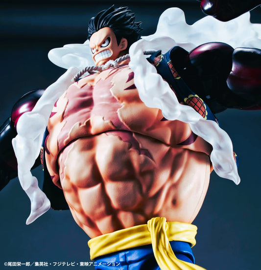 ONE PIECE ★ FIGURINE ★ VARIABLE ACTION HEROES: MONKEY D. LUFFY ★ GEAR 4 BOUNDMAN ★ // BANDAI X MEGAHOUSE