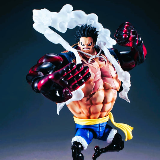 ONE PIECE ★ FIGURINE ★ VARIABLE ACTION HEROES: MONKEY D. LUFFY ★ GEAR 4 BOUNDMAN ★ // BANDAI X MEGAHOUSE