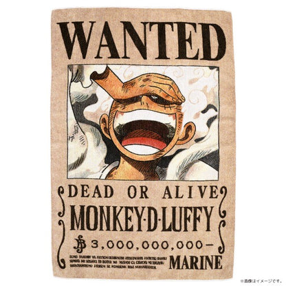 ONE PIECE ★ LARGE TOWEL ★ LUFFY GEAR 5 ★ WANTED POSTERS // TOEI ANIMATION