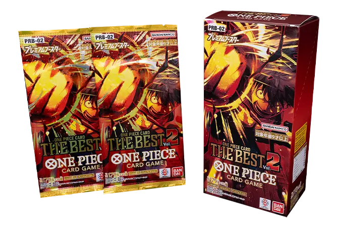 ONE PIECE ~ BANDAI // THE BEST VOL. 2 CARD GAME