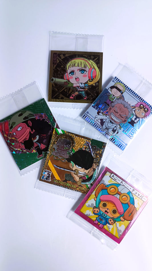 ONE PIECE ~ BANDAI // WAFER SEALS